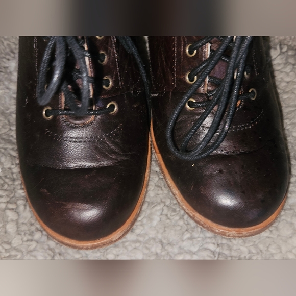 Timberland Boot Company Vintage High Heel Boots sz 5M Oxford Booties - Picture 12 of 16